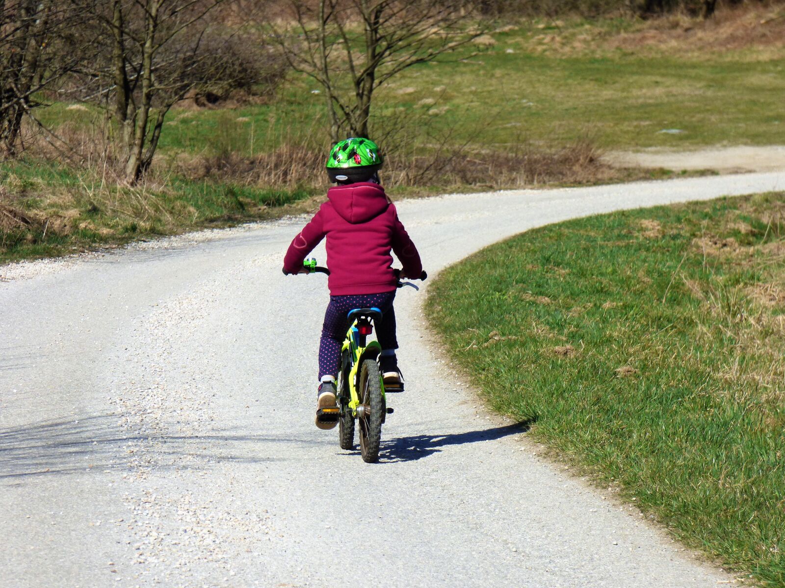 Panasonic DMC-FZ72 sample photo. Cyclist, cyklistka, bike photography