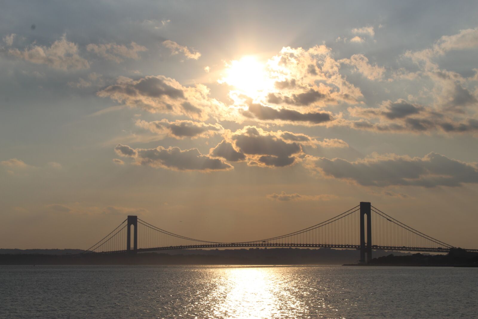 Canon EOS 1300D (EOS Rebel T6 / EOS Kiss X80) sample photo. Bridge, sunset, clouds photography