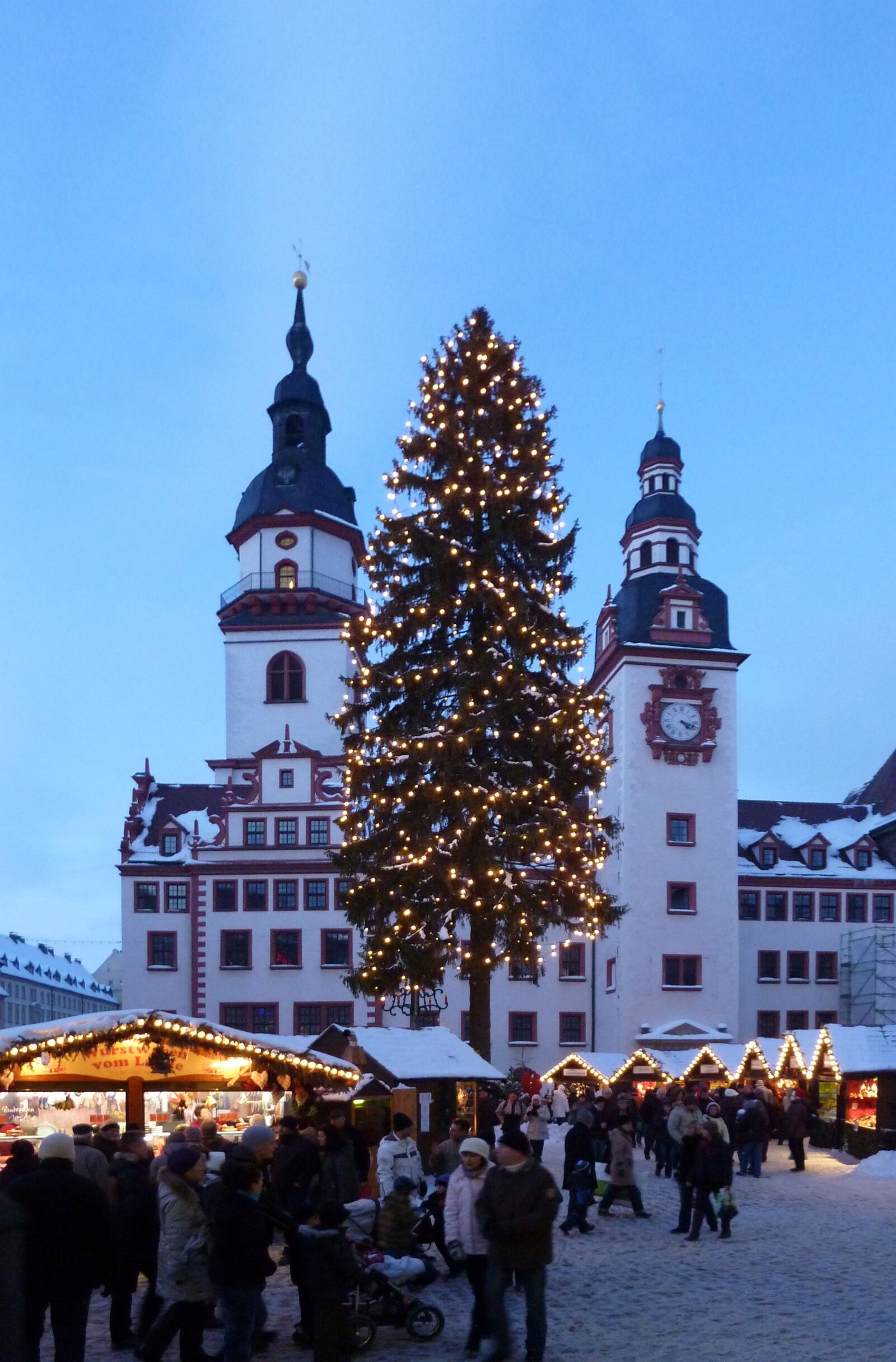 Panasonic DMC-TZ7 sample photo. Chemnitz, christmas, christmas market photography