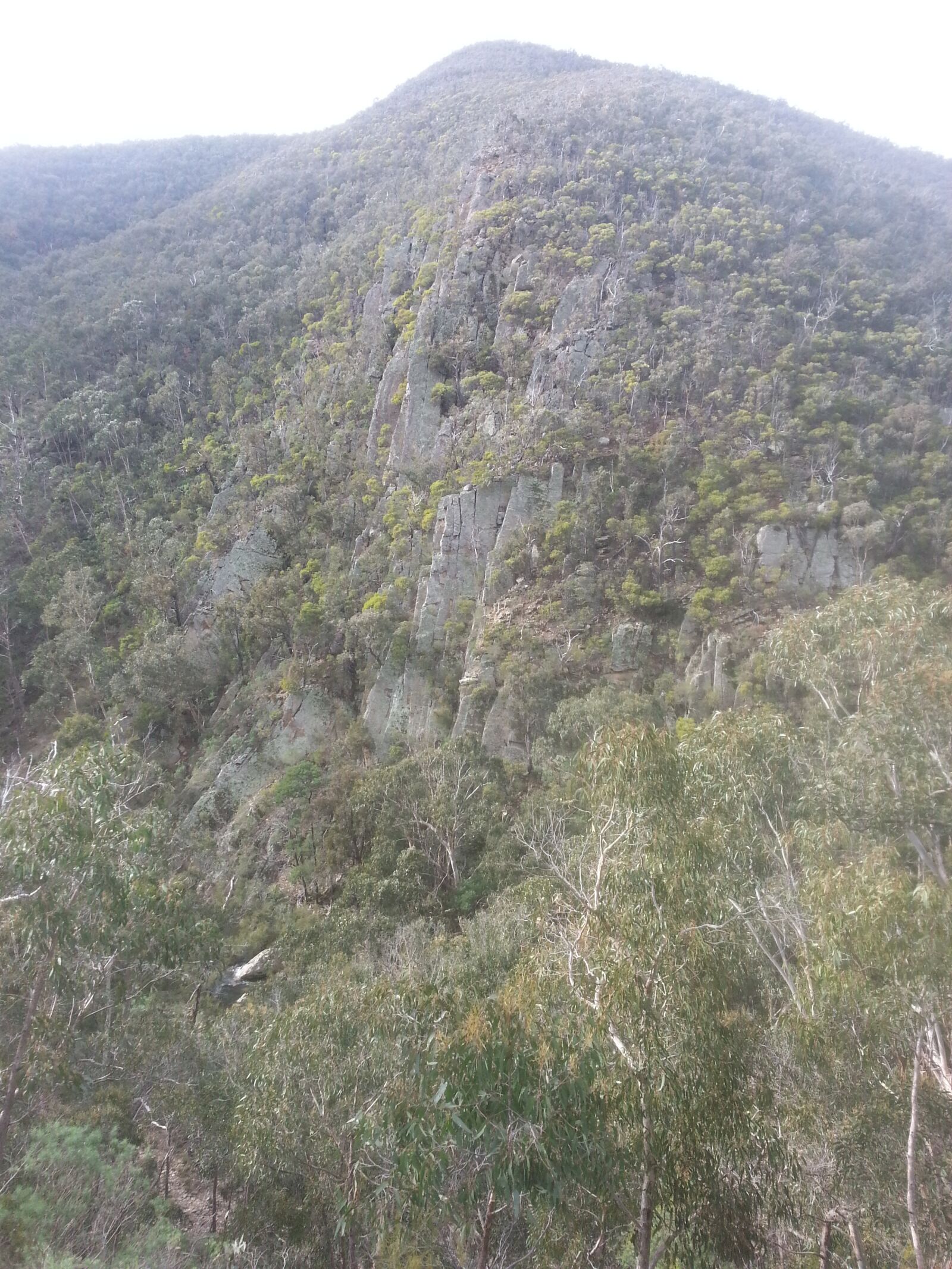 Samsung Galaxy S3 sample photo. Mountain, cliffs, trees photography