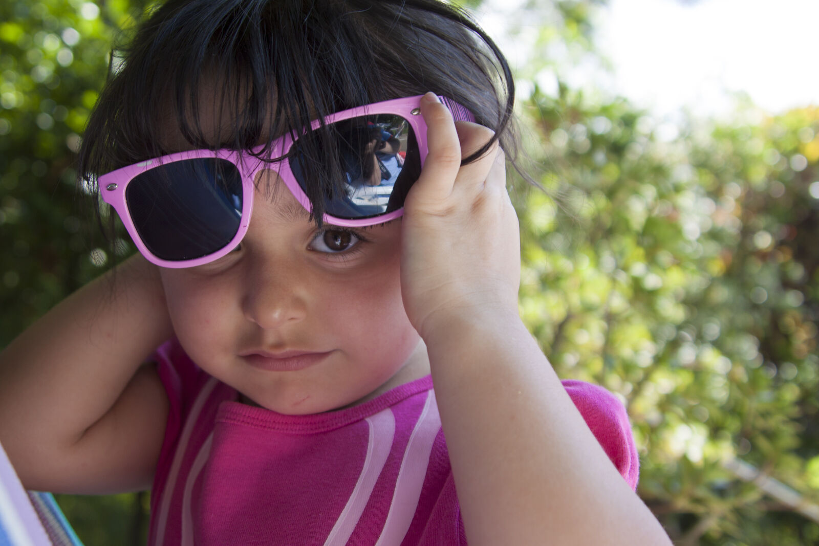 Canon EF 28-105mm f/3.5-4.5 USM sample photo. Eyes, eyewear, girl, sunglasses photography