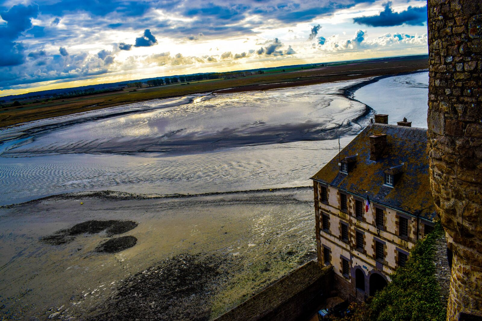 Nikon D5300 sample photo. Mont saint michel, abbey photography