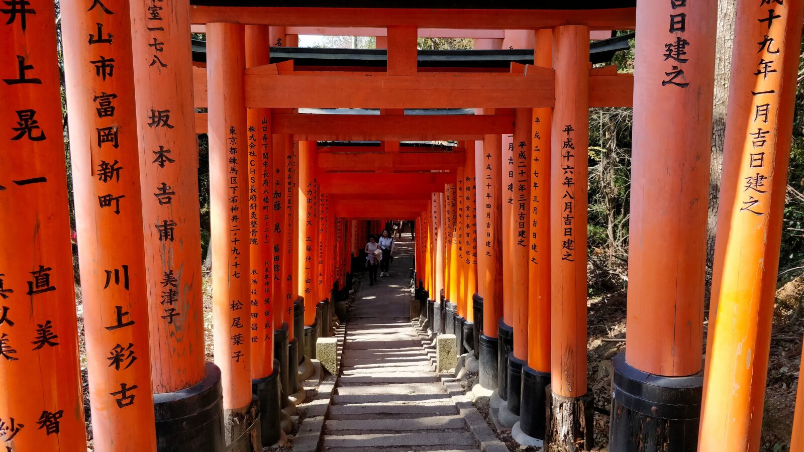 OnePlus 5 sample photo. Torii, gate, japan photography