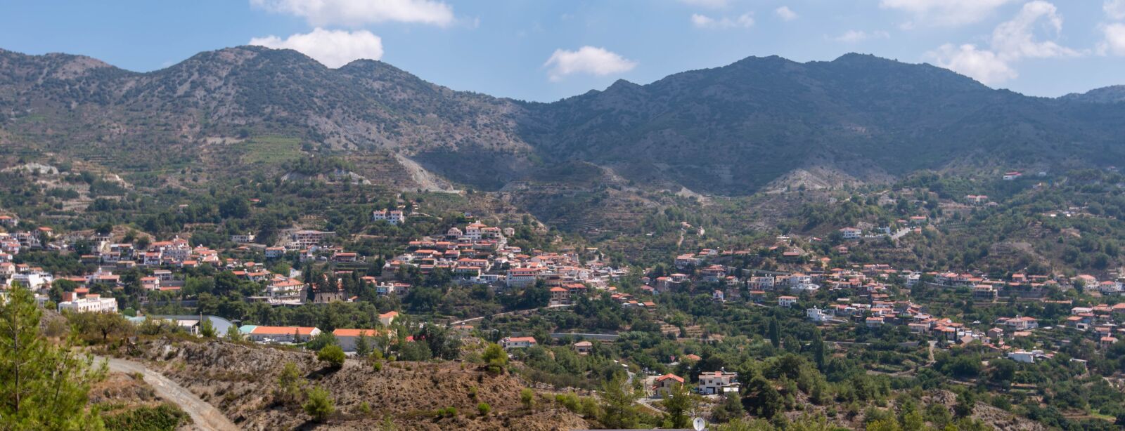 Nikon D750 sample photo. Village, mountain village, panorama photography
