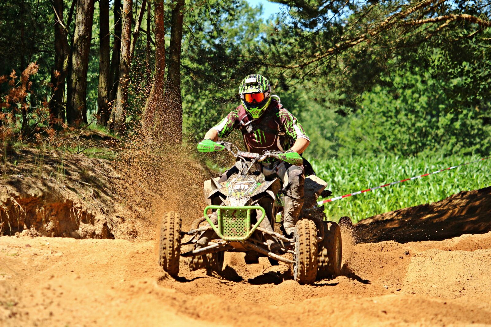 Canon EOS 100D (EOS Rebel SL1 / EOS Kiss X7) sample photo. Quad, atv, motocross ride photography