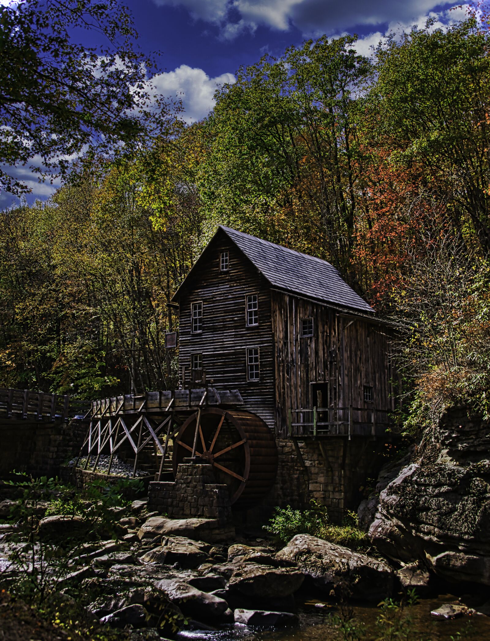 Nikon D850 sample photo. Fall, colors, grist mill photography