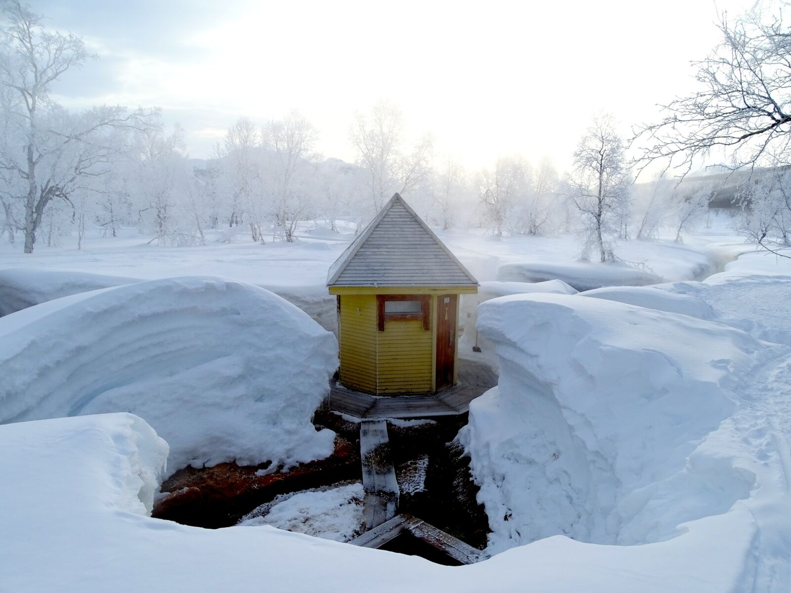 Sony DSC-HX400 sample photo. Hot springs, thermal water photography