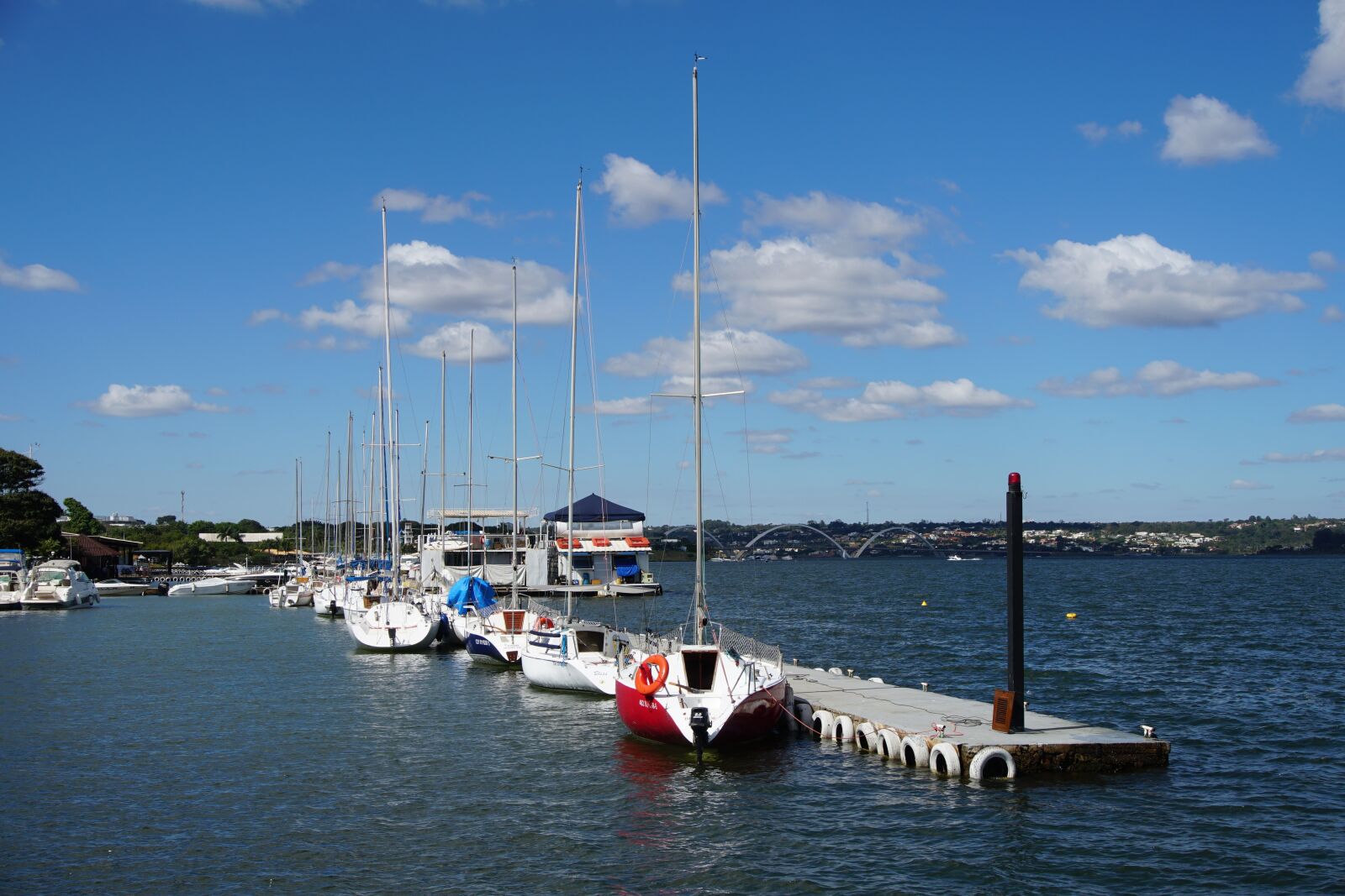 Sony a6500 sample photo. Boats, boat, lake photography
