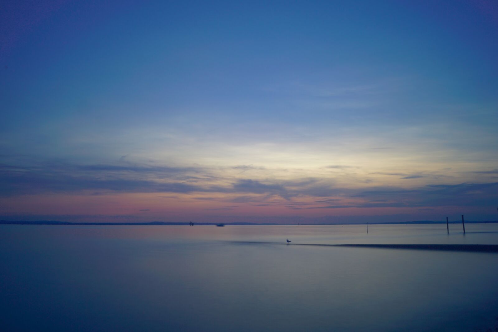 Sony SLT-A68 sample photo. Lake constance, langenargen, sunset photography