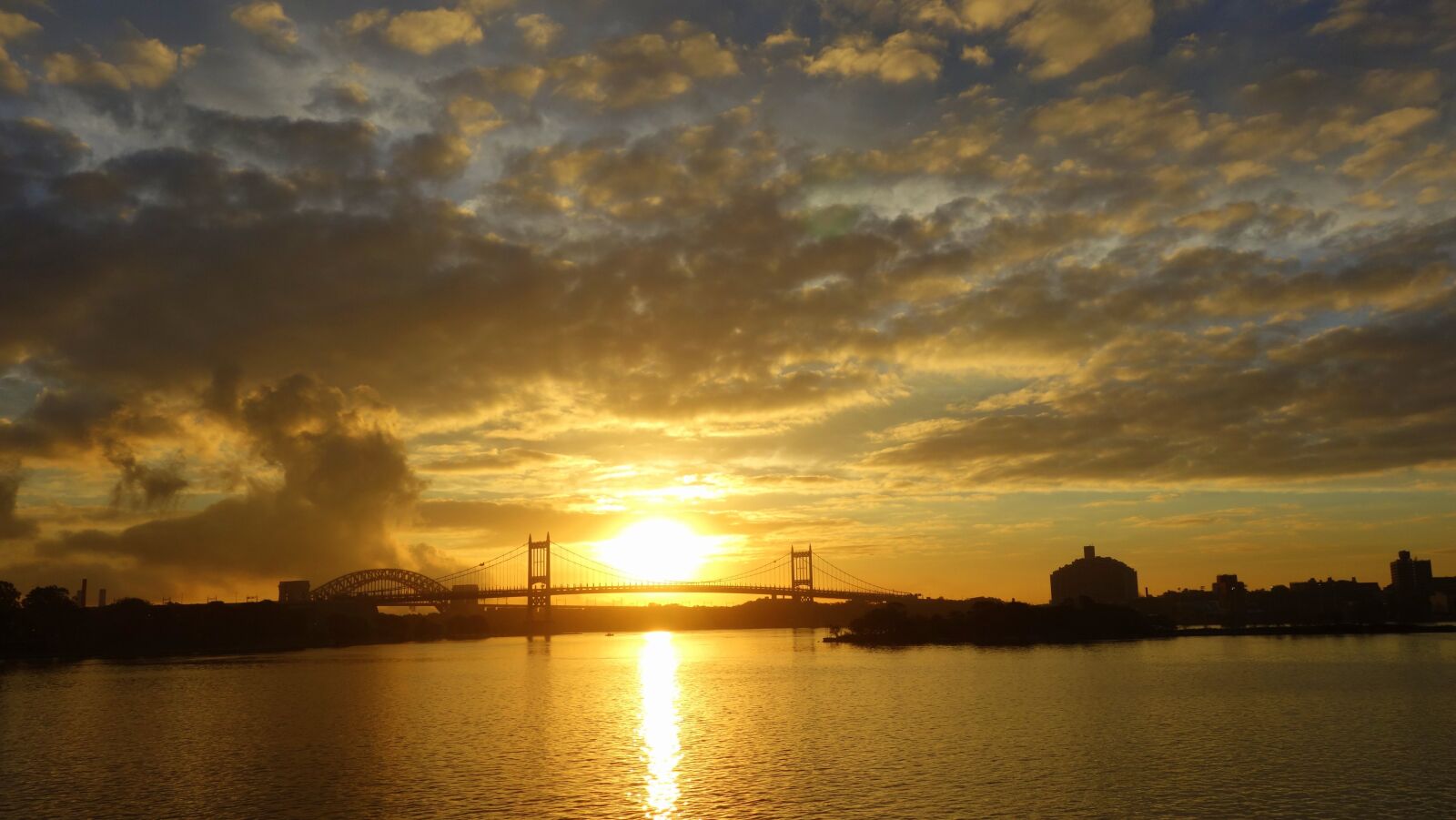 Sony Cyber-shot DSC-RX100 sample photo. Sunset, new york, bridge photography