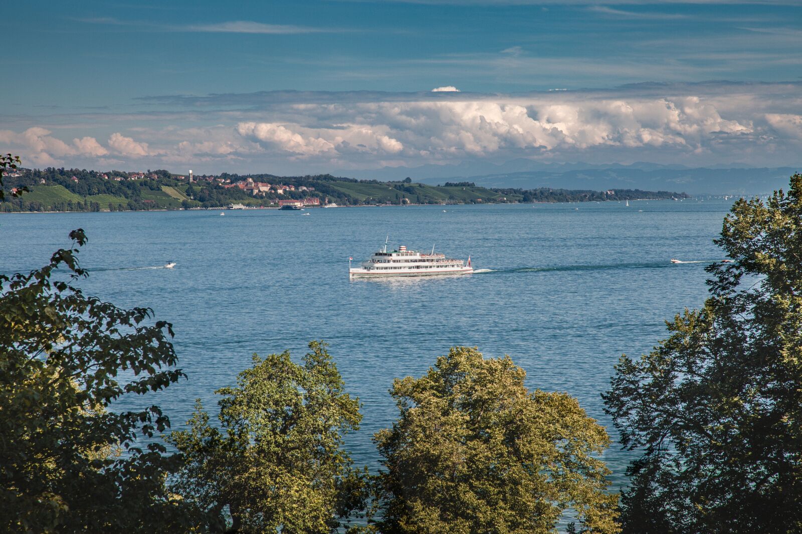 Canon EOS 5D Mark II sample photo. Lake constance, ship, tour photography