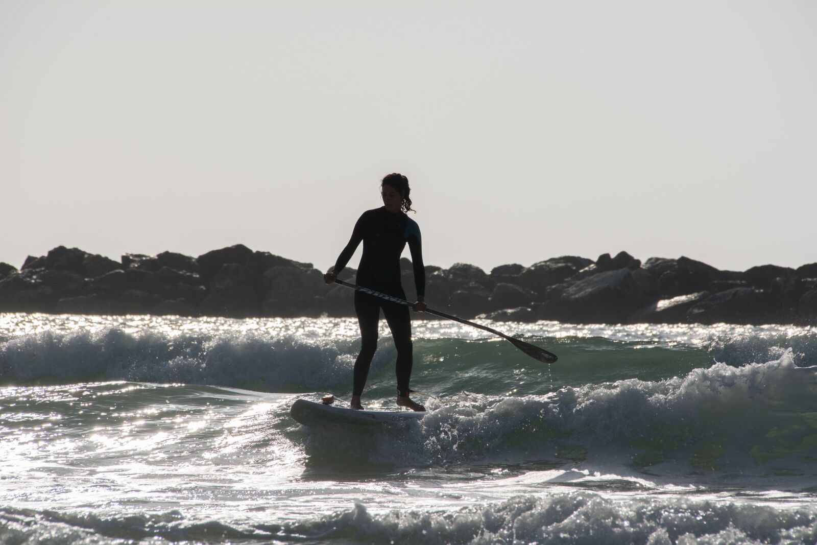 Nikon D7100 sample photo. Beach, wave, surfer photography