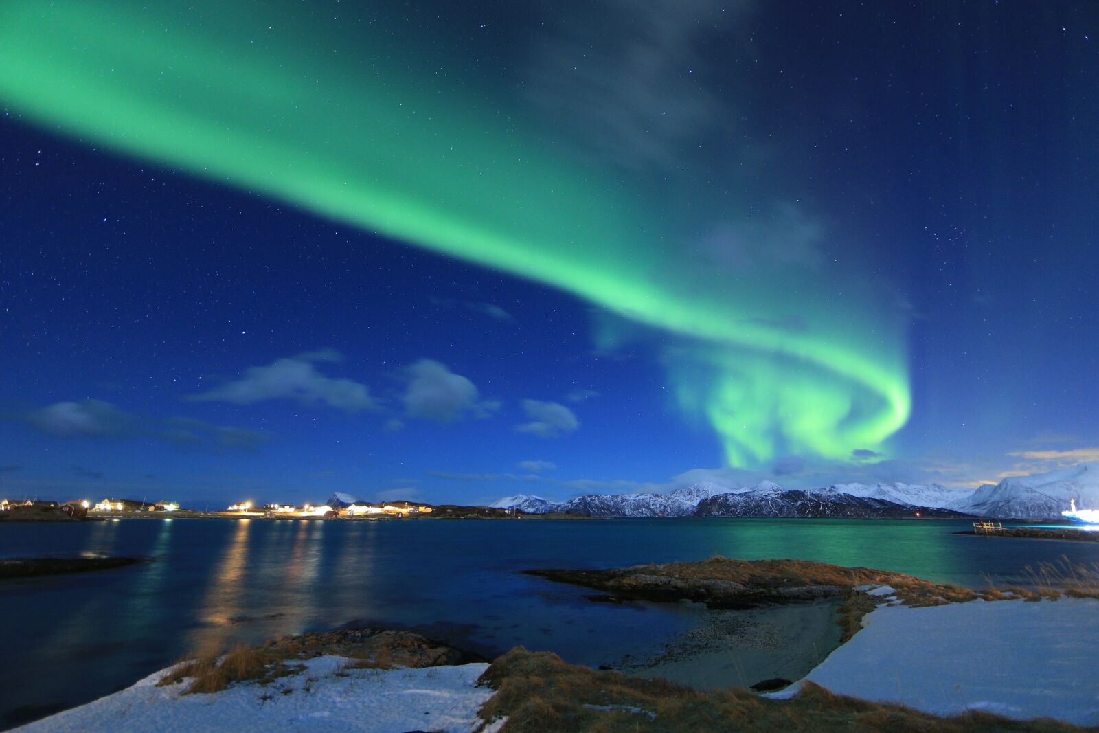 Canon EF 14mm F2.8L II USM sample photo. Northern light, norway, arctic photography