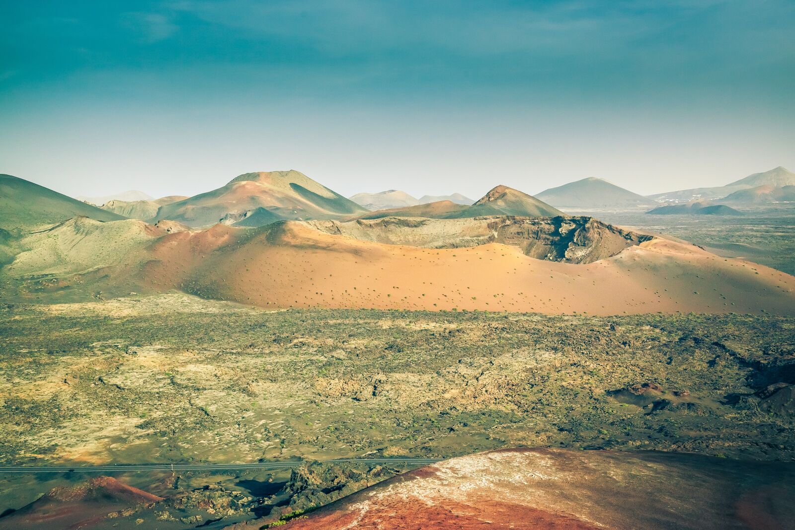Canon EOS 5D Mark II sample photo. Lanzarote, fire mountains, volcano photography