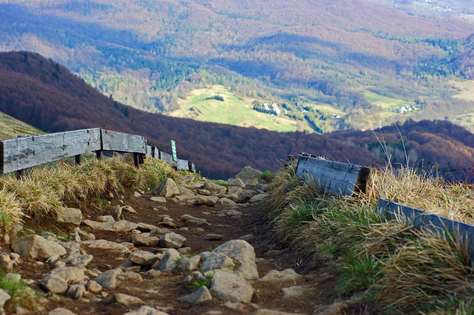 Sony Alpha DSLR-A350 sample photo. Bieszczady, mountains, landscape photography