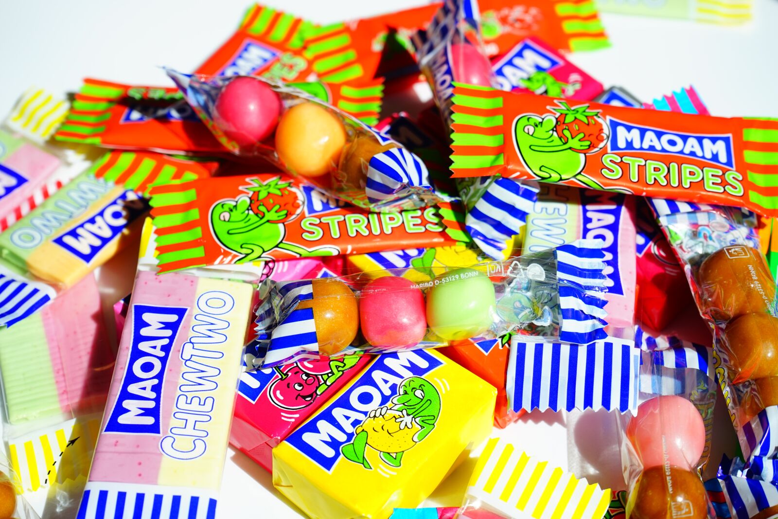 Sony a7 sample photo. Maoam, chewy candy, sweetness photography