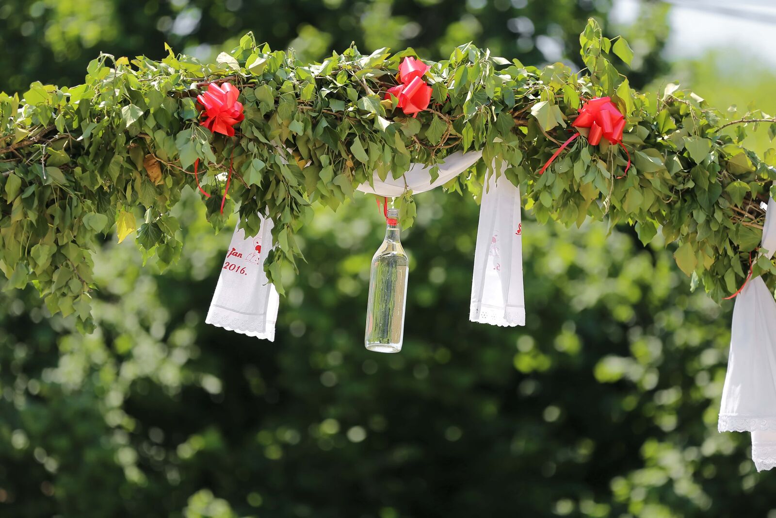 Canon EF 70-200mm F2.8L IS II USM sample photo. Decoration, bottle, hanging, plant photography