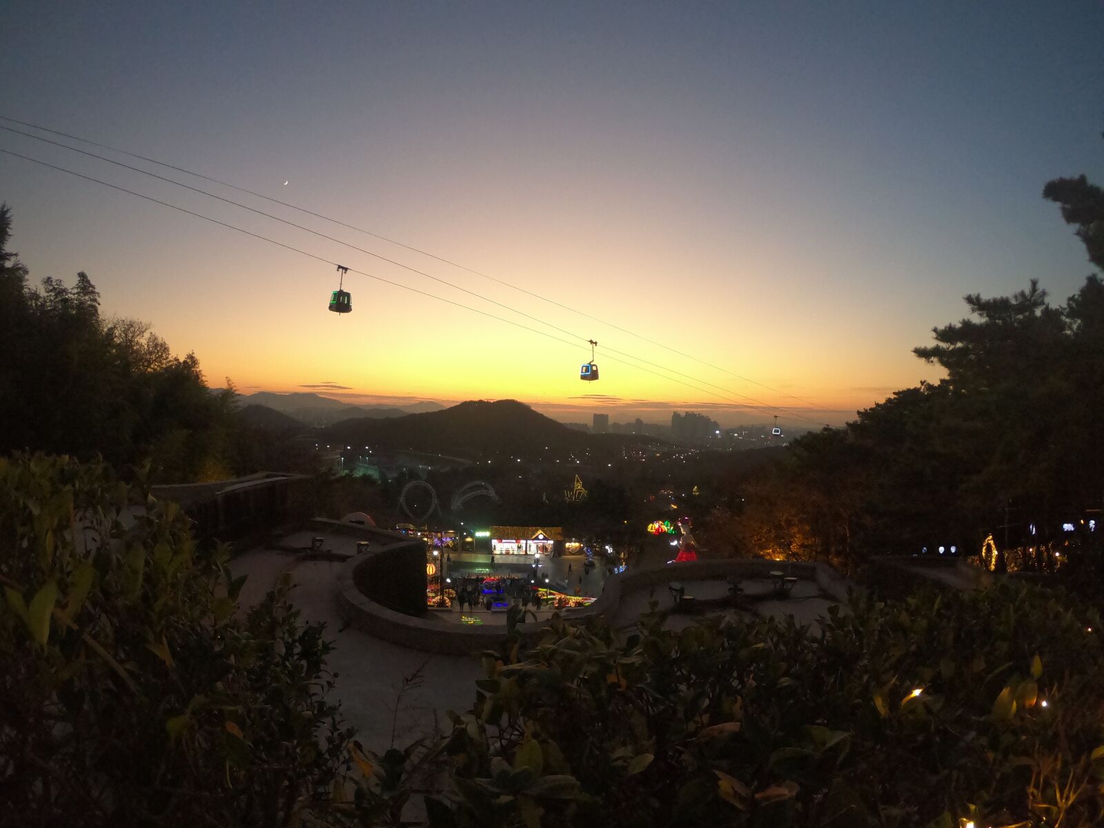 GoPro Hero6 Black sample photo. Sunset, south korea, gondola photography