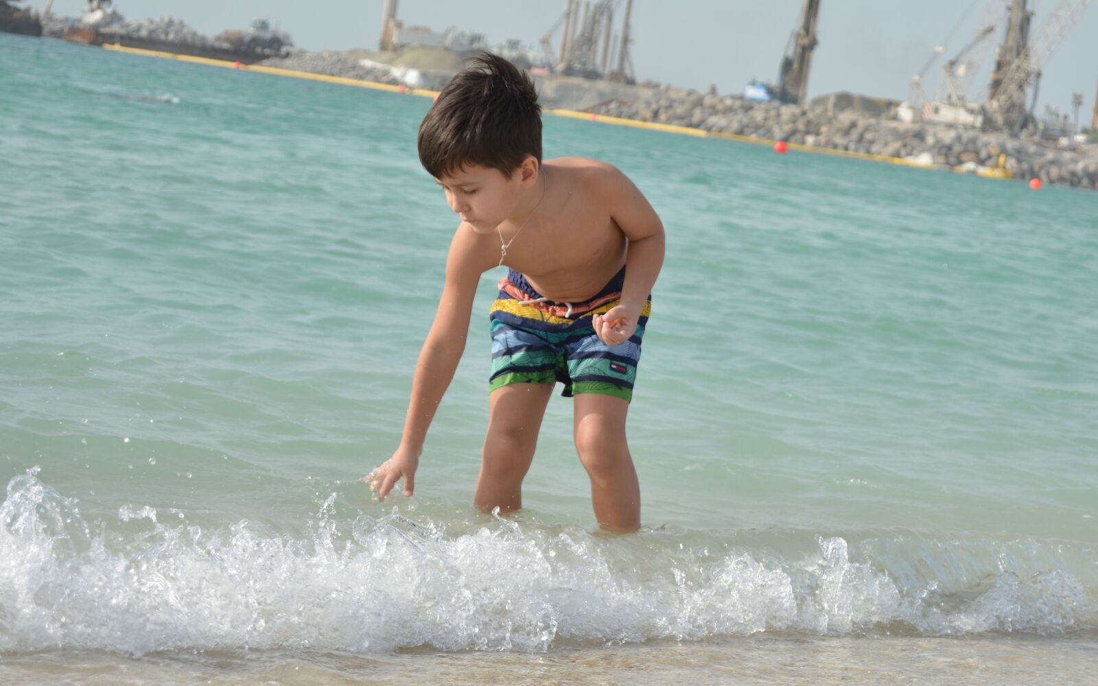 Nikon D5200 sample photo. Children, beach, family photography