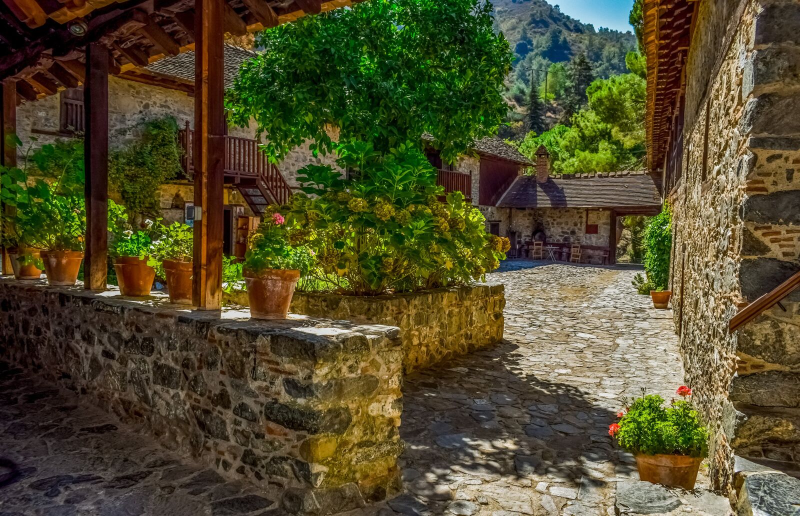 Nikon D3300 sample photo. Cyprus, kalopanayiotis, monastery photography