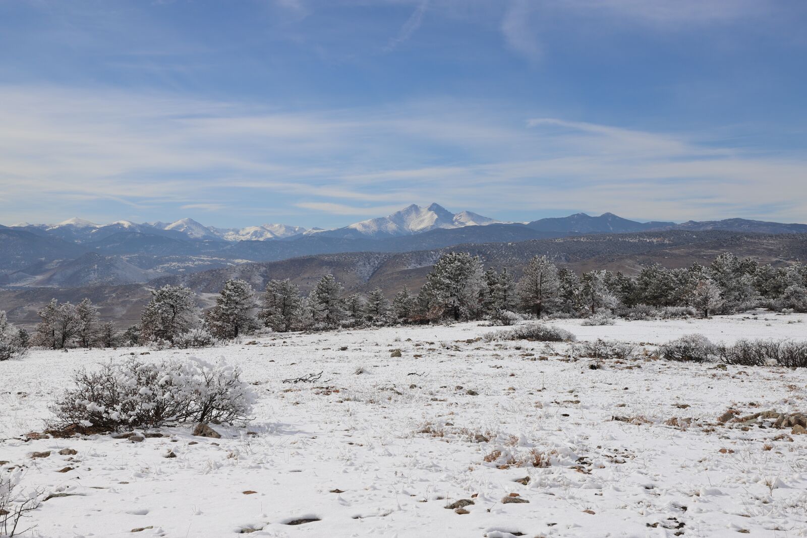 Canon EF 24-105mm F4L IS II USM sample photo. Snow, snowy, hiking photography