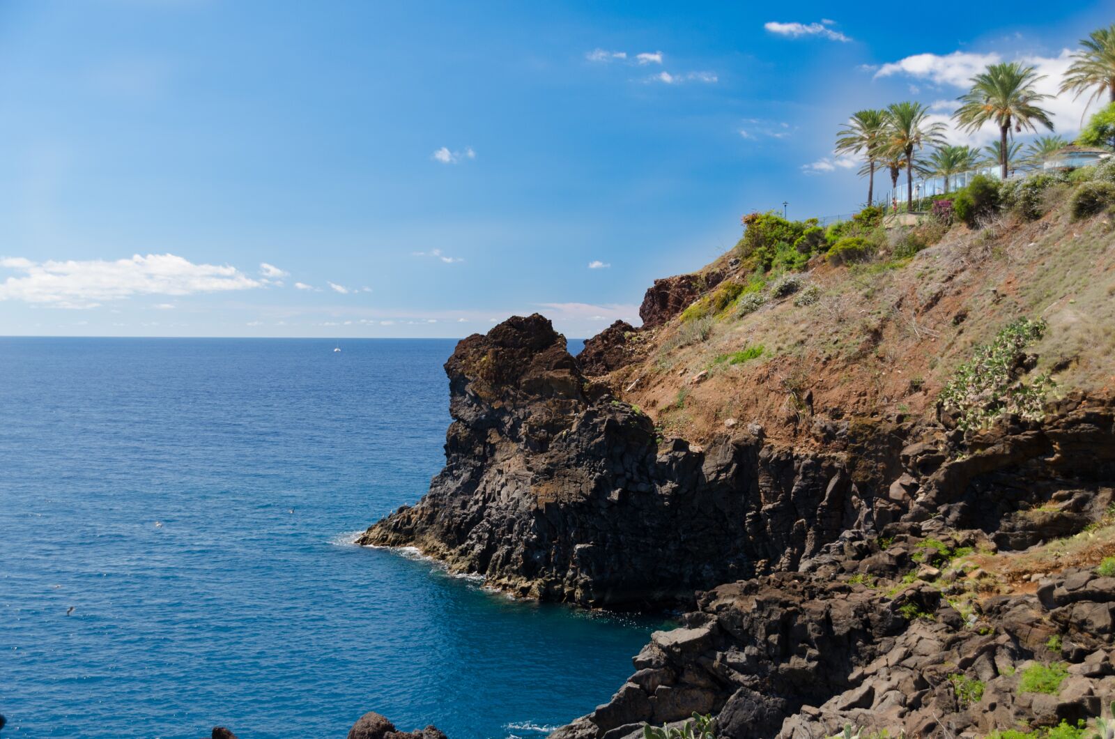Nikon D5100 sample photo. Cliff, sea, atlantic photography