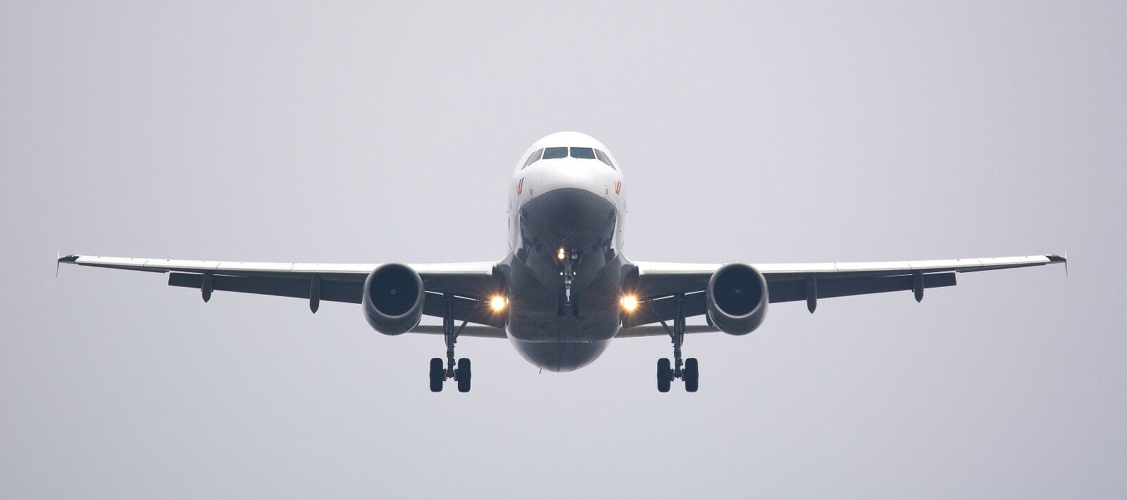 Nikon D7100 sample photo. Aircraft, frontal, landing photography