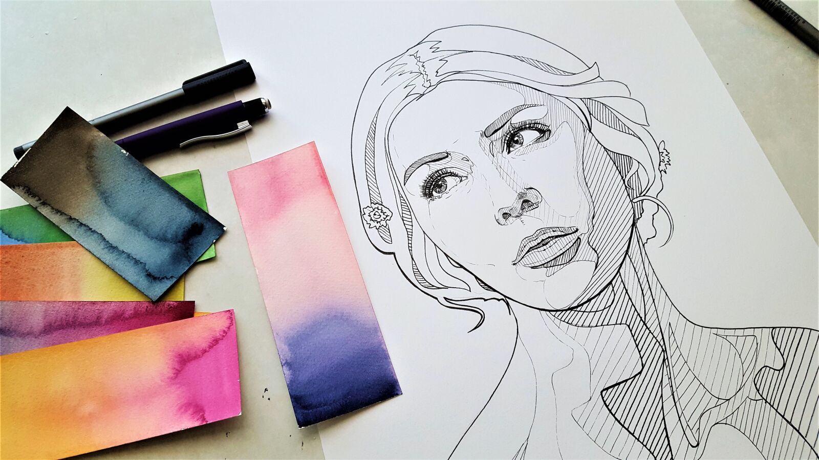Samsung Galaxy S6 sample photo. Drawing, paper, art photography