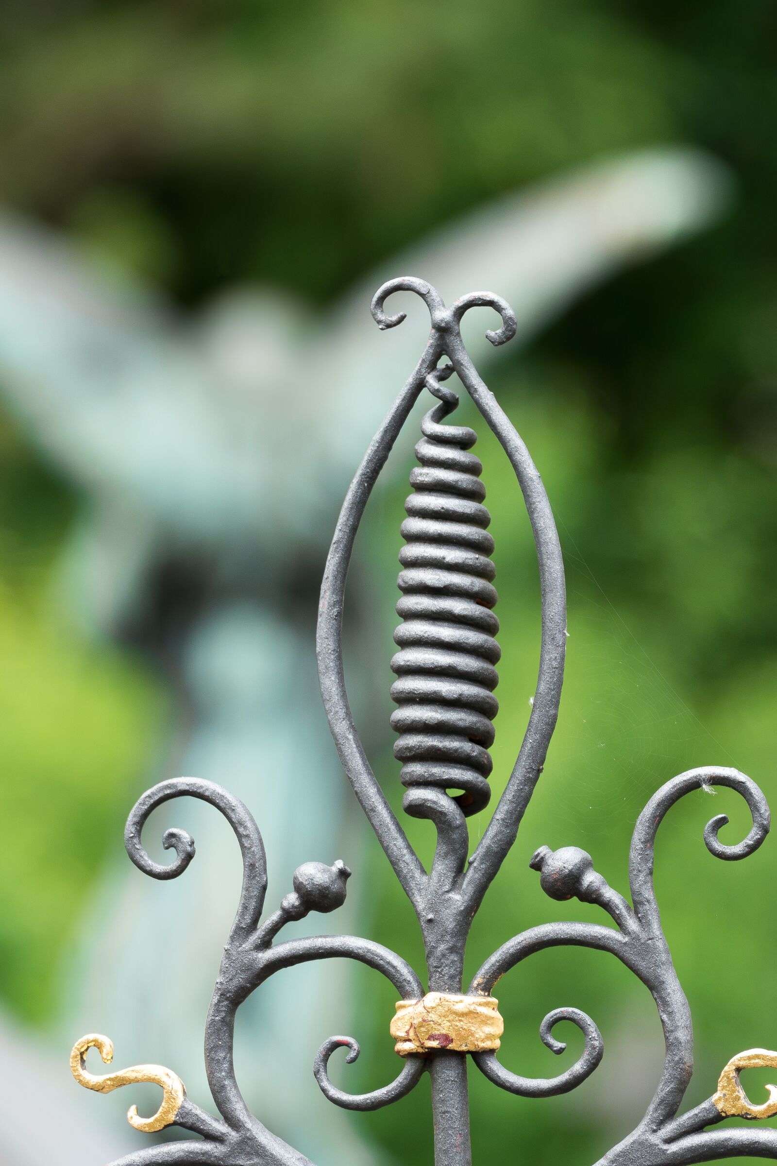 Leica V-Lux (Typ 114) sample photo. Goal, detail, wrought iron photography