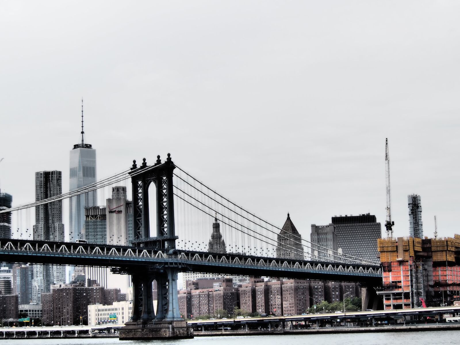 Olympus OM-D E-M10 sample photo. New york, brooklyn bridge photography