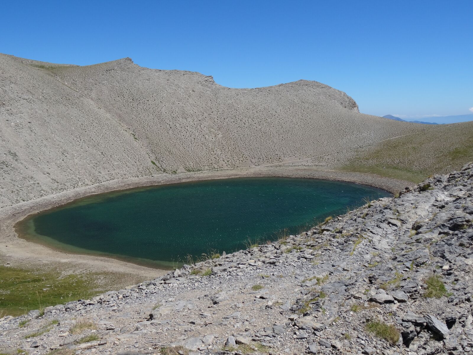 Sony DSC-HX50 sample photo. Lake garet, pass cayolle photography