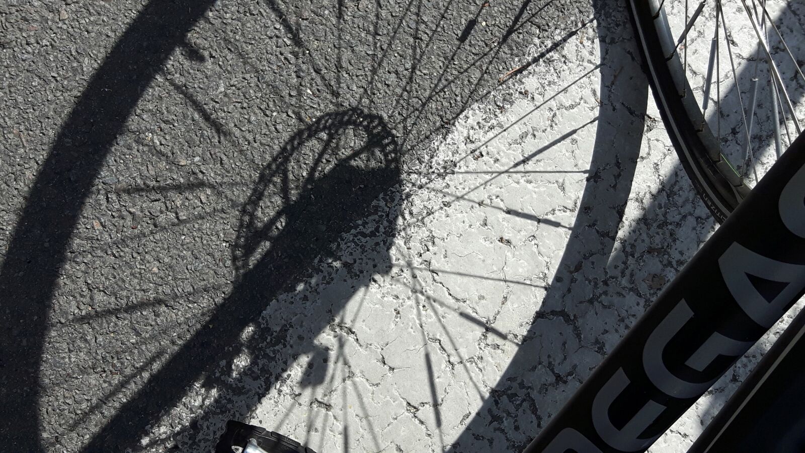 Samsung Galaxy S5 Neo sample photo. Bike, shadow, lichtspiel photography