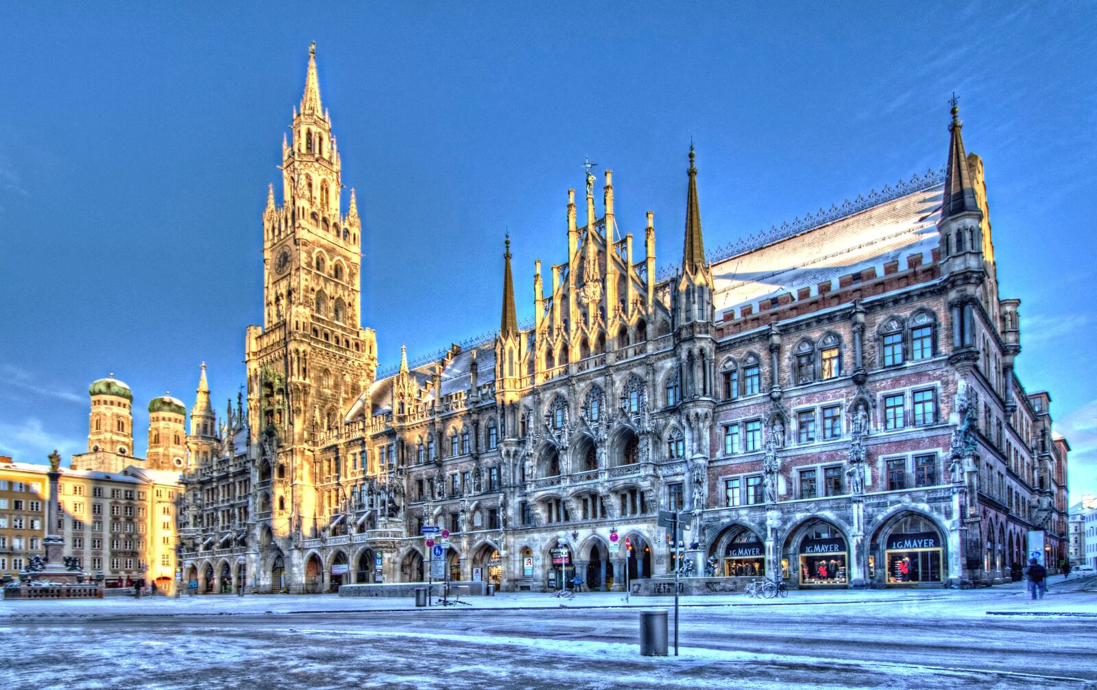 Nikon D7100 sample photo. Town hall, winter, snow photography