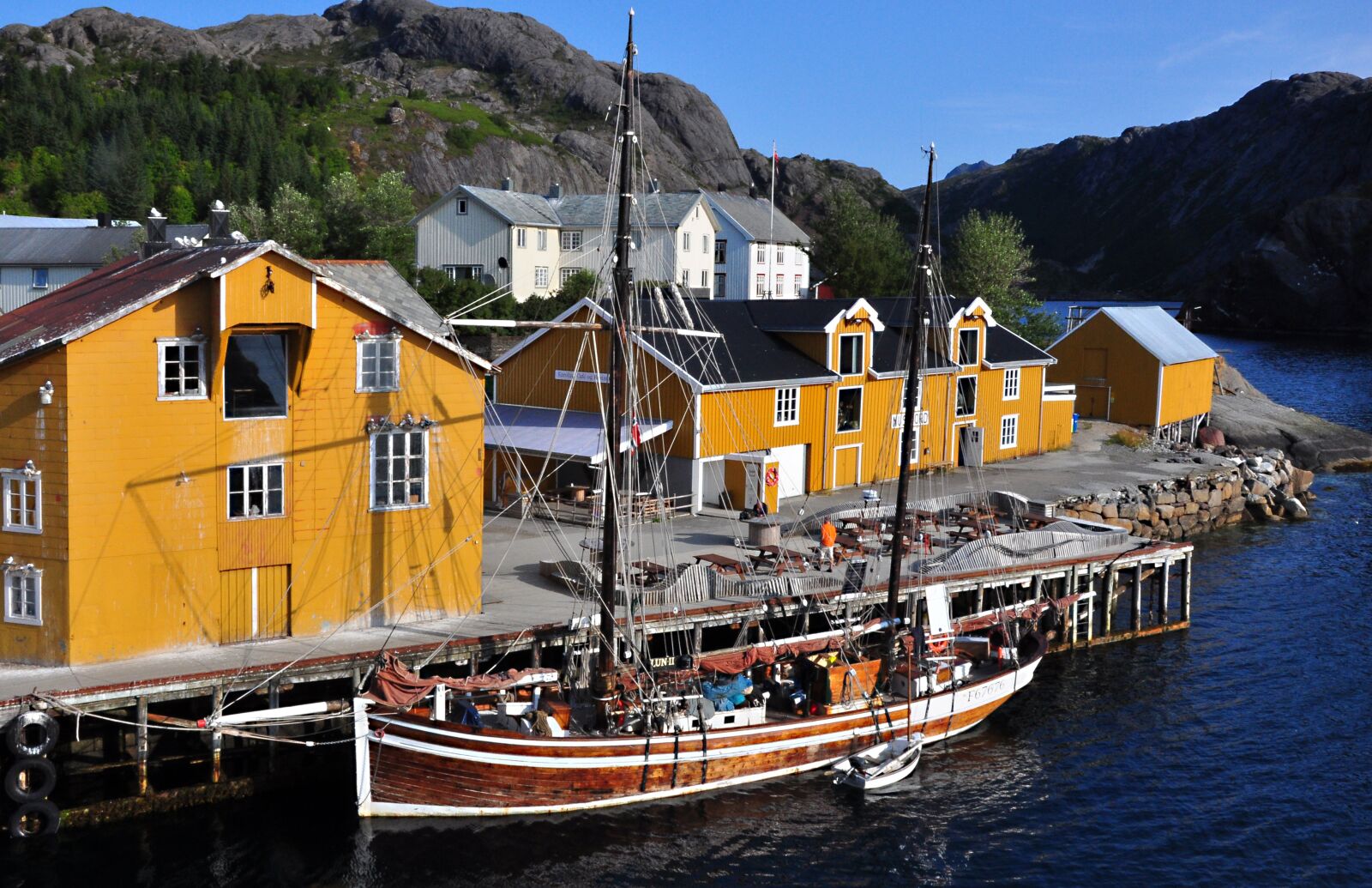 Nikon D90 sample photo. Norway, nusfjord, port photography
