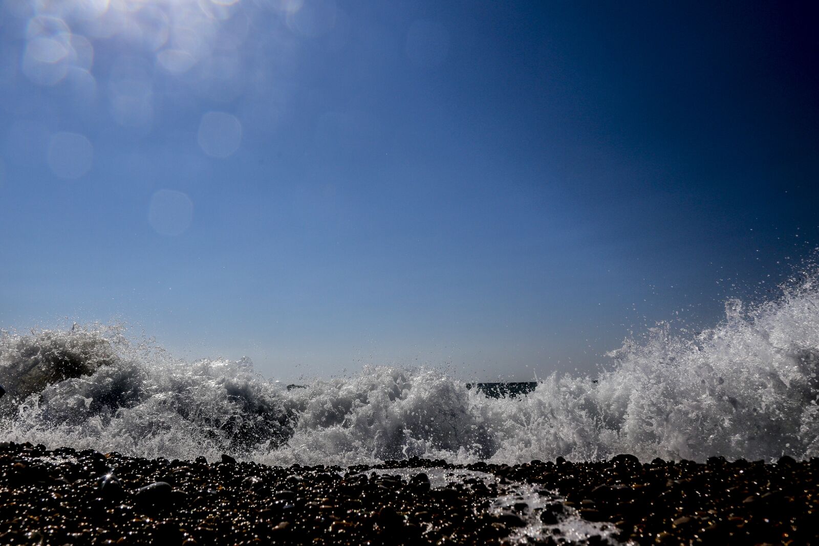 Canon EOS 6D sample photo. Waves, sea, beach photography