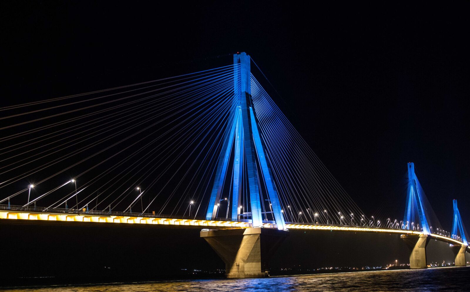 Nikon D3200 sample photo. Bridge, night, dark photography