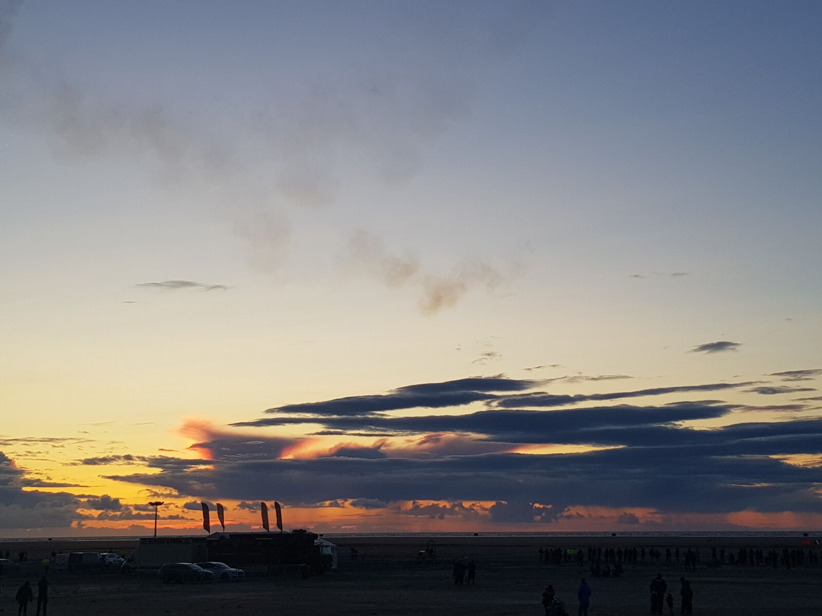Samsung Galaxy S8 sample photo. Sunset, beach, seaside photography