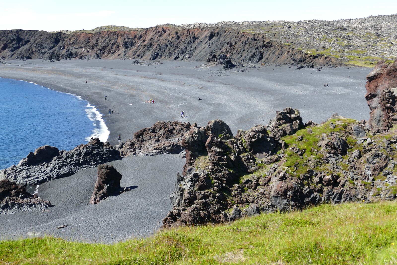 Panasonic Lumix DMC-FZ1000 sample photo. Iceland, coast, atlantic photography