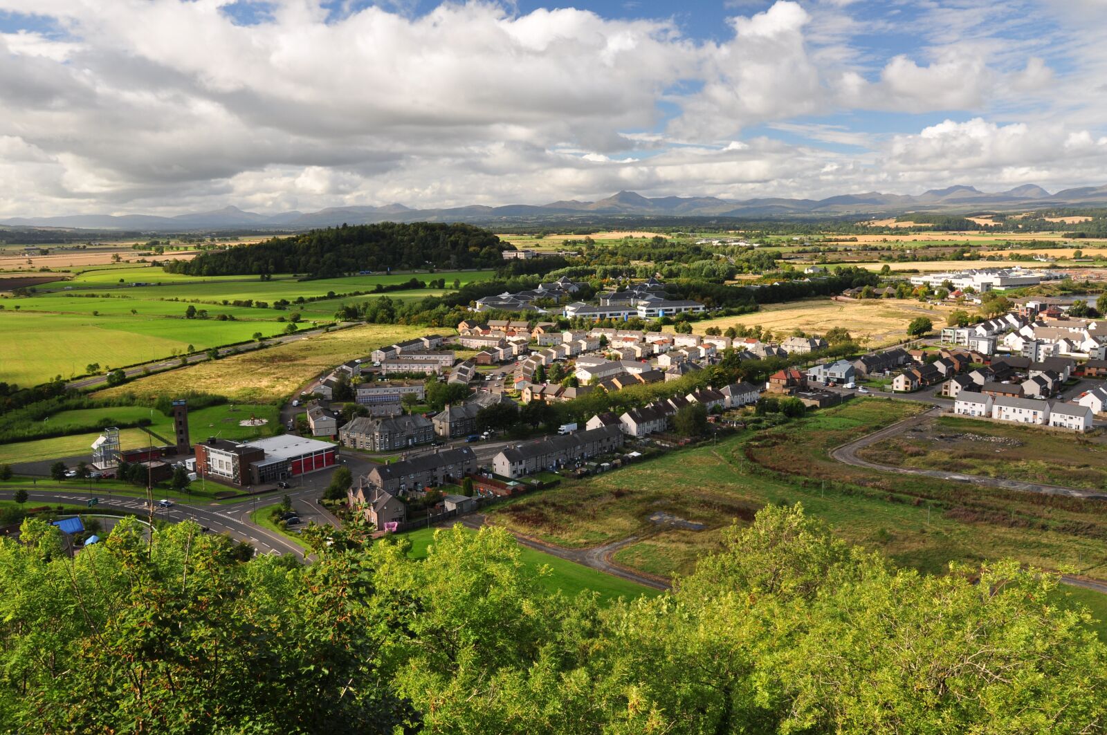 Nikon D90 sample photo. Scotland, stirling, view photography
