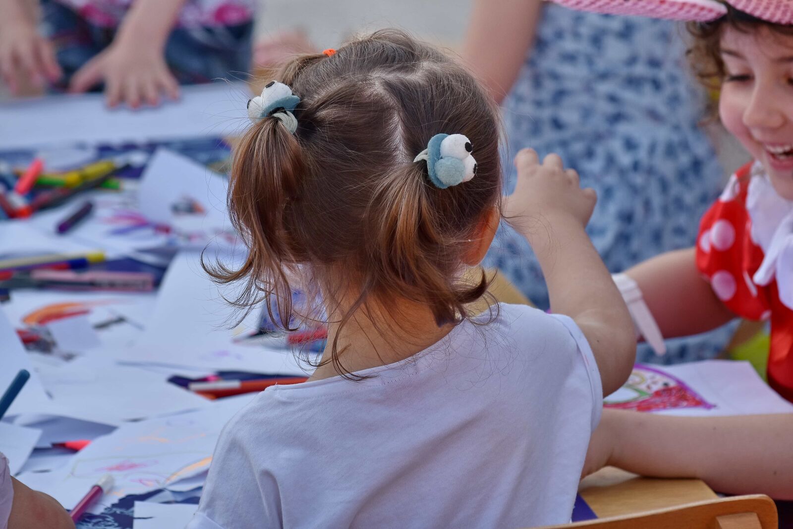 Nikon D5500 sample photo. Childhood, drawing, child, education photography