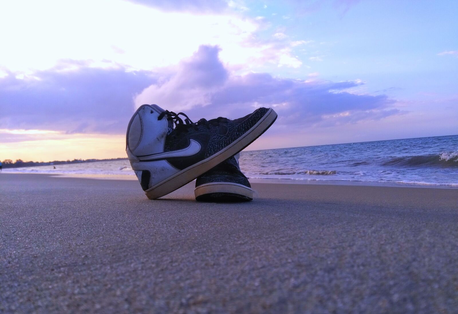 HMD Global Nokia 5 sample photo. Beach, sunset, clouds photography