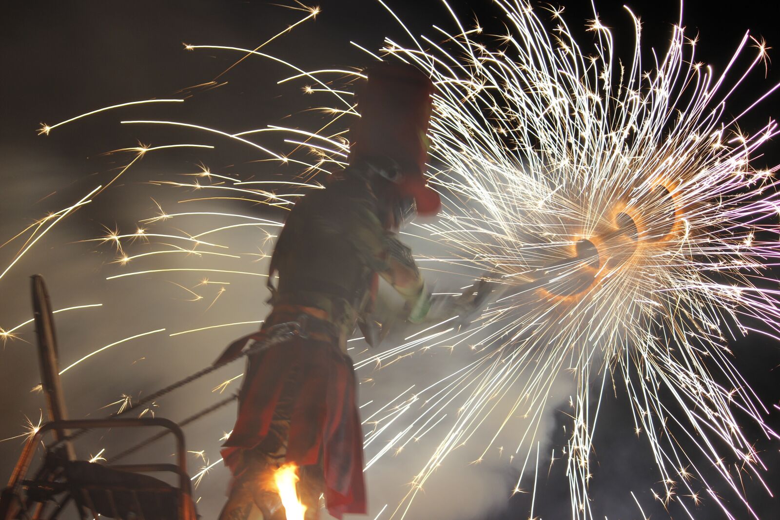 Canon EOS 600D (Rebel EOS T3i / EOS Kiss X5) sample photo. Pyrotechnics, show, sparks photography