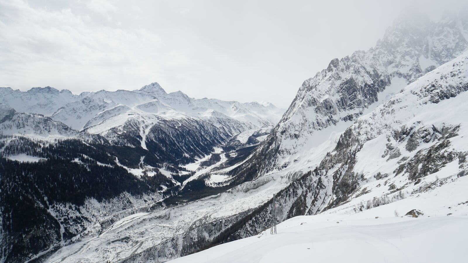 Sony a6300 sample photo. Mountain, snow, mountains photography