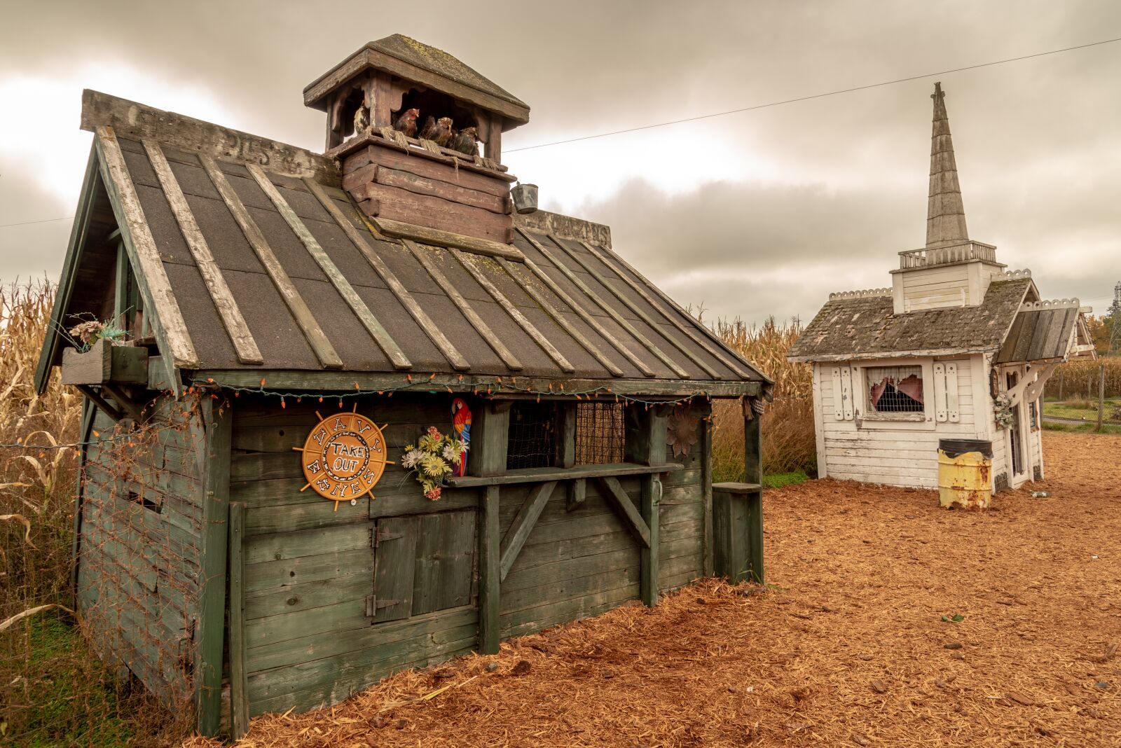 Nikon D750 sample photo. Clouds, town, halloween photography