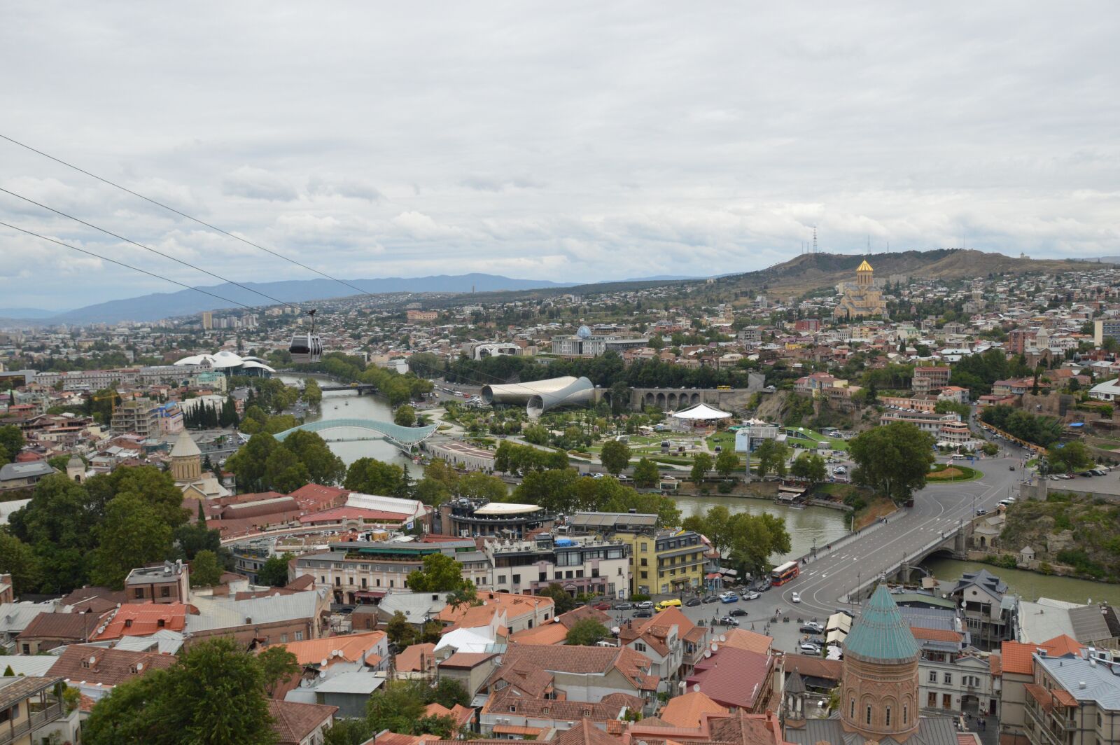 Nikon D3200 sample photo. Skyline, georgie, tibilisi photography