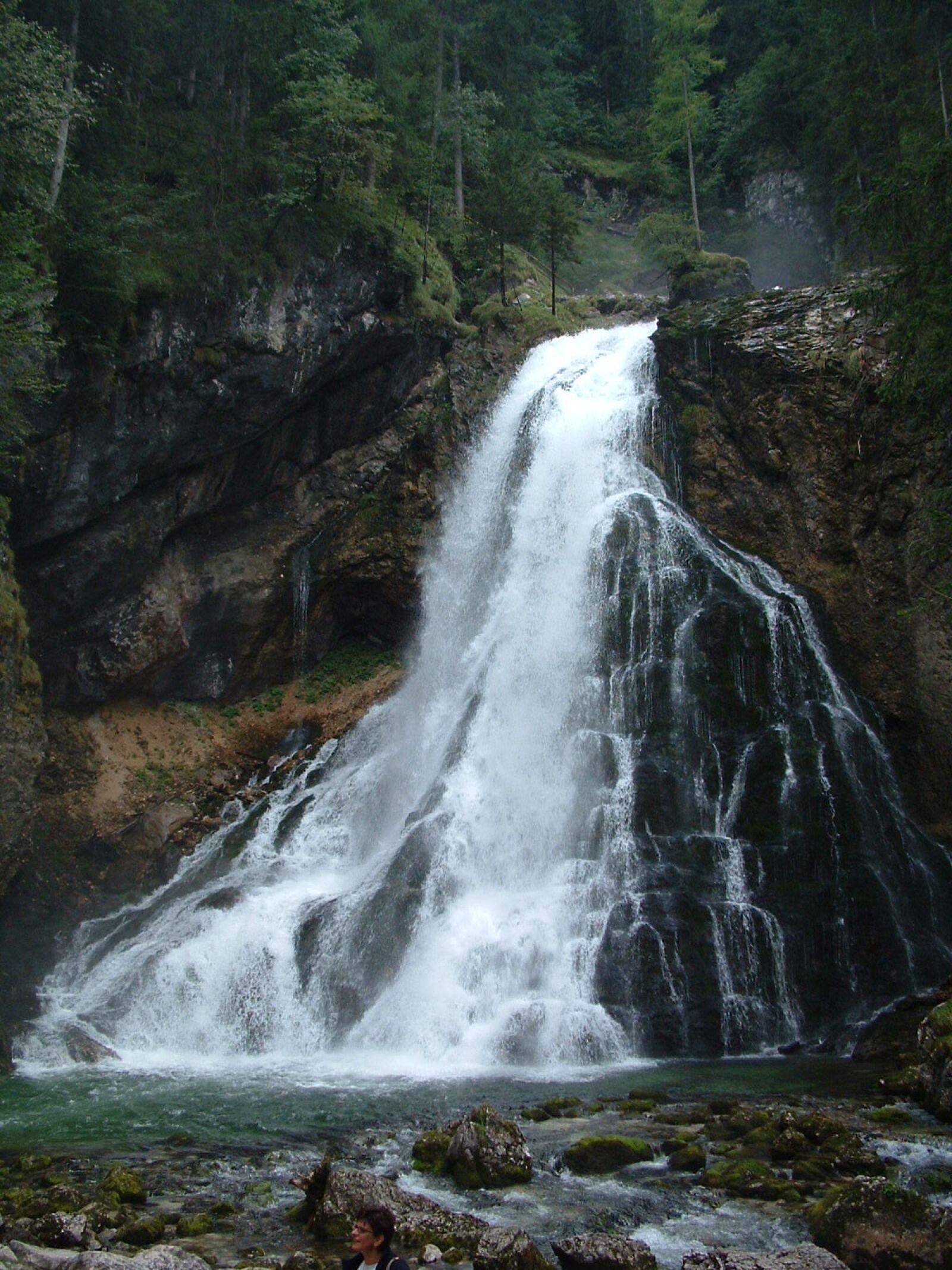 Fujifilm FinePix S304 sample photo. Austria, golling, waterfall photography