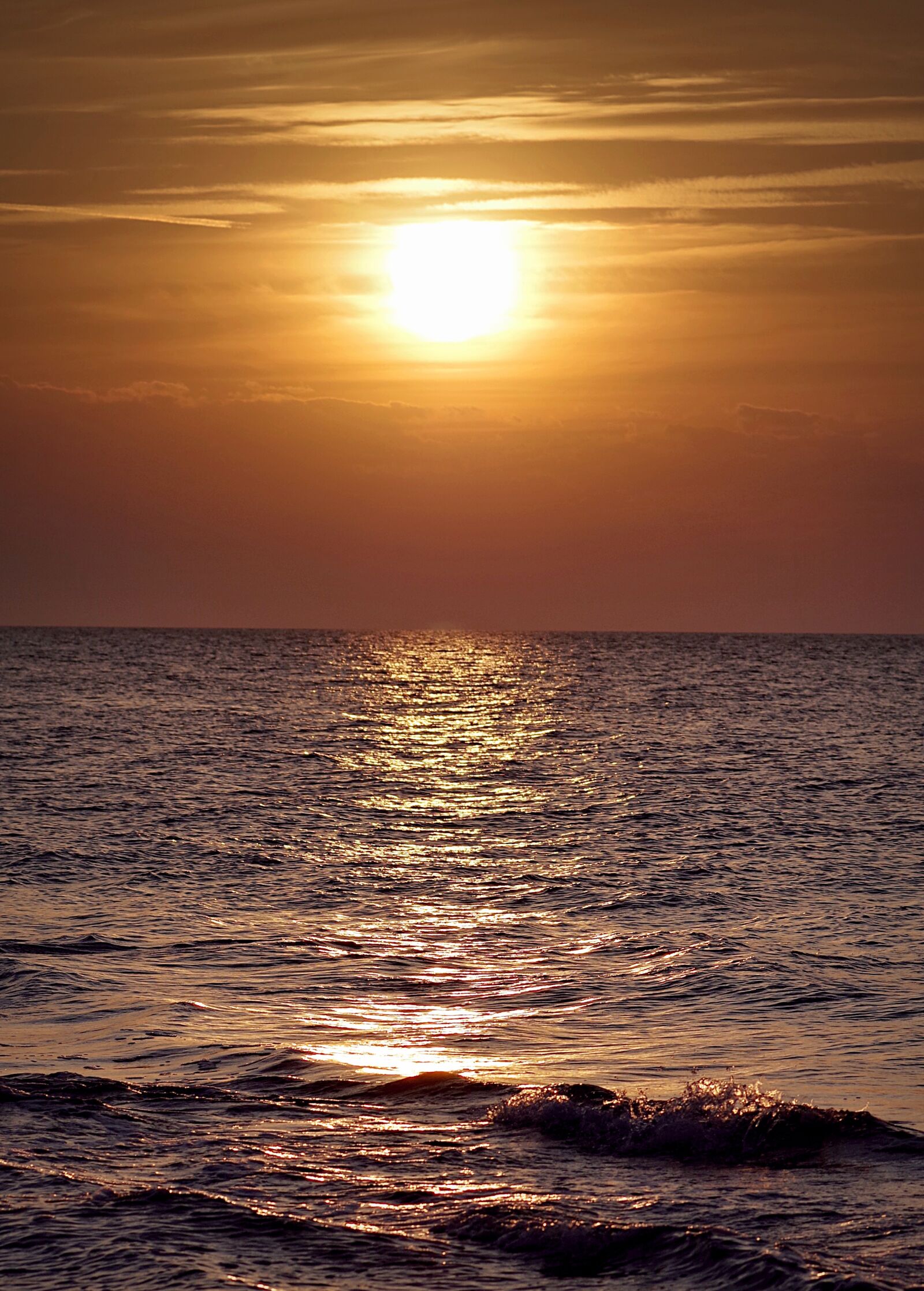 Pentax K-S2 sample photo. Sea, sunset, evening photography