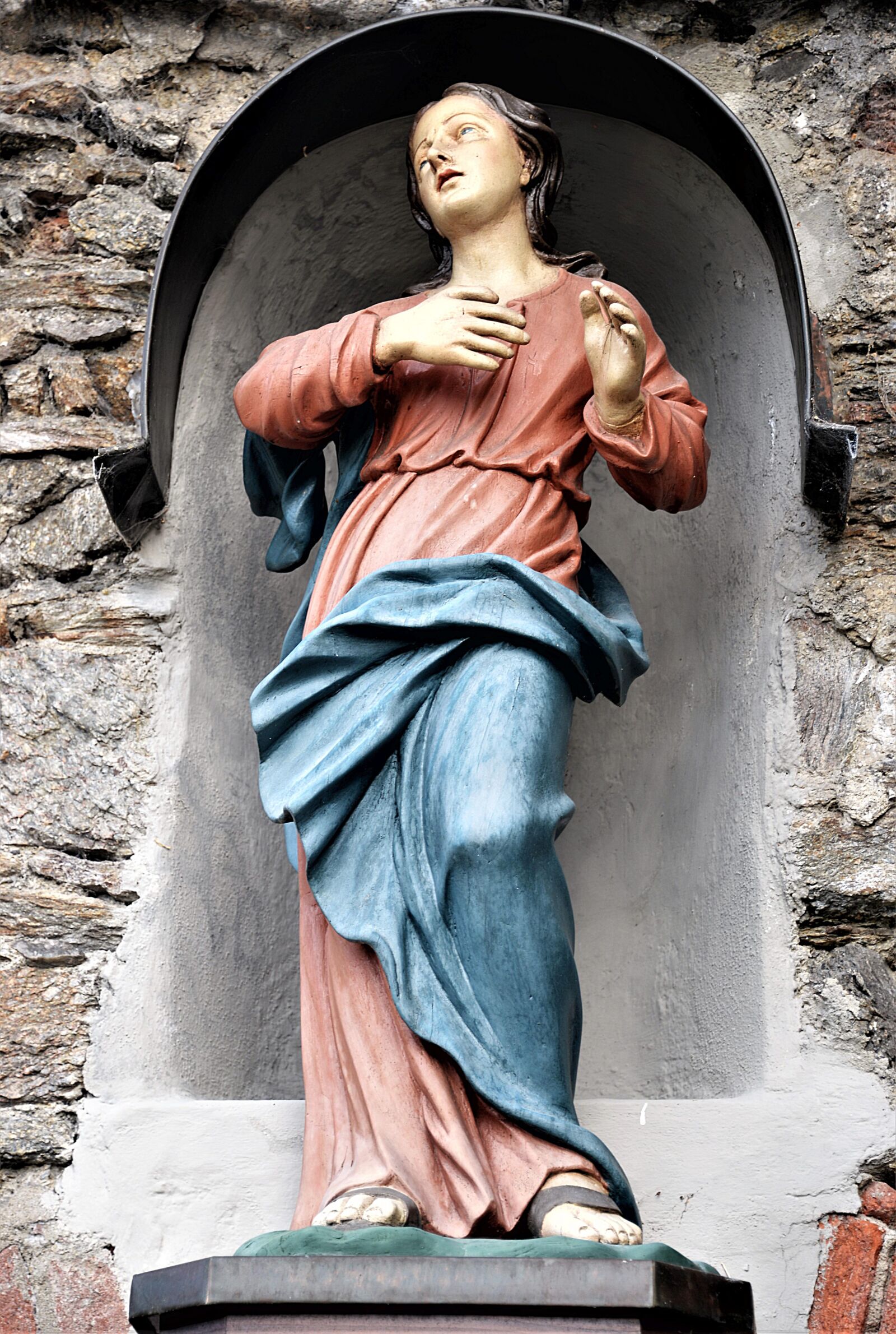 Nikon D610 sample photo. Sculpture, catholic, christianity photography