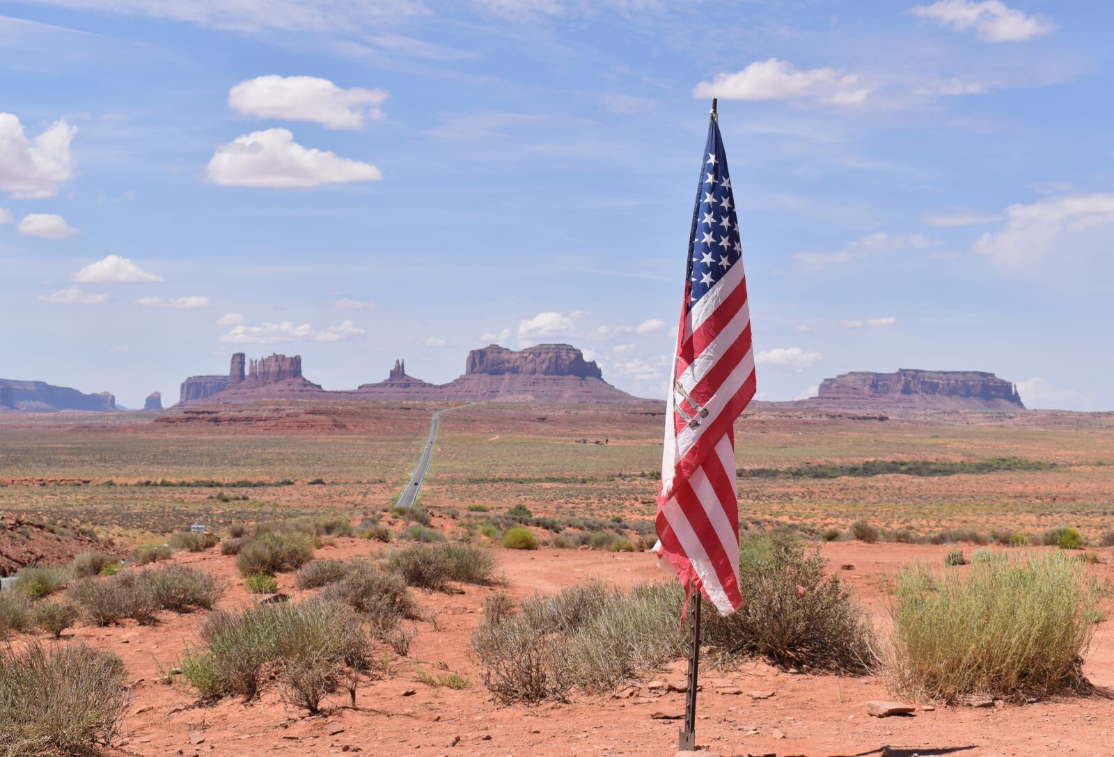 Nikon D5600 sample photo. Flag, america, monument photography