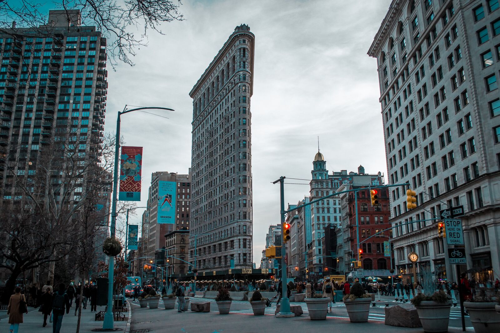Nikon D3100 sample photo. Flatiron, flatiron building, new photography